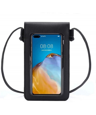 Touch Screen Purse, Cell Phone Purse Crossbody Bags for Women Small, Mini Crossbody Phone Case 8.6 Black $15.65 Crossbody Bags