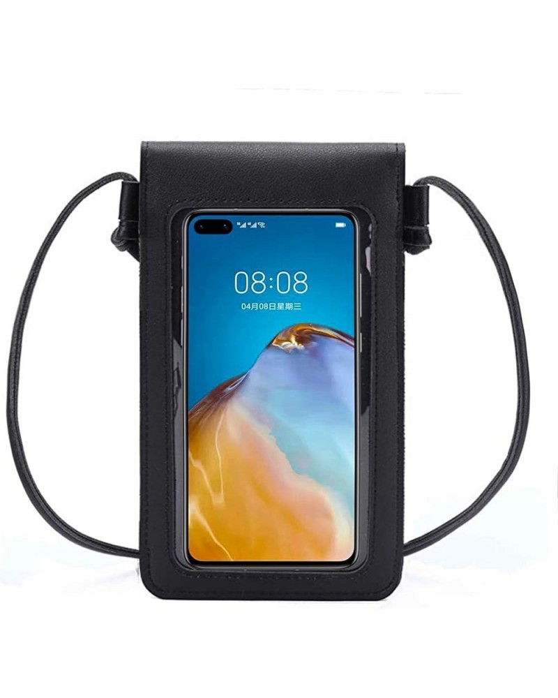 Touch Screen Purse, Cell Phone Purse Crossbody Bags for Women Small, Mini Crossbody Phone Case 8.6 Black $15.65 Crossbody Bags