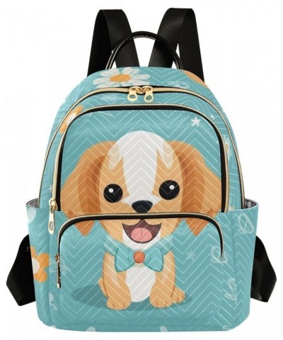 Dog with Blue Bow Tie Fashion Travel Backpack for Women Multi Pockets Lightweight Purse for Women-S Multicolor Medium $15.50 ...