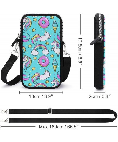 Anti-Theft Smartphone Wallet With Adjustable Shoulder Strap Stash Money Carrier Pattern 346 $12.38 Crossbody Bags