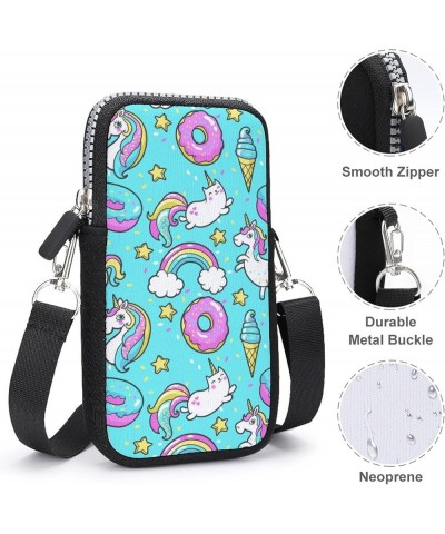 Anti-Theft Smartphone Wallet With Adjustable Shoulder Strap Stash Money Carrier Pattern 346 $12.38 Crossbody Bags