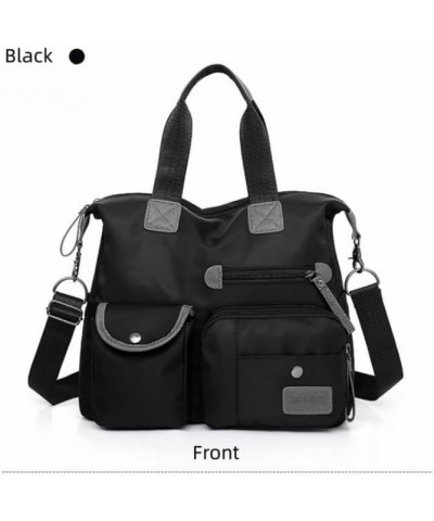 Women's Bag Mommy Bag One Shoulder Crossbody Portable Travel Large Bag Black $12.74 Shoulder Bags