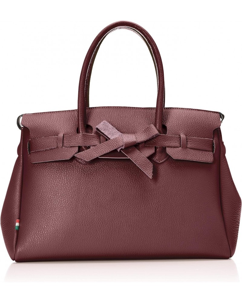 Fabolsa VQ0001-104-001 Verona Handbag, L, Made in Italy, Wine $43.88 Handbags