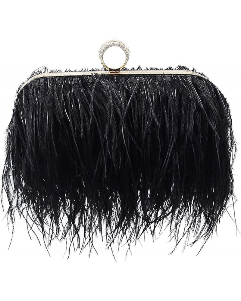 Party Evening Clutch Bag Women Wedding Purses And Handbags Small Shoulder Chain Bag Bag Black $50.80 Evening Bags