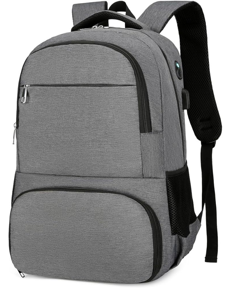 Hiking Backpacks Large Travel Backpack For Women Men,Carry On Backpack Dark Grey $26.36 Backpacks