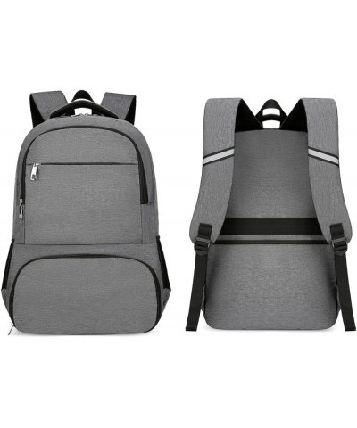 Hiking Backpacks Large Travel Backpack For Women Men,Carry On Backpack Dark Grey $26.36 Backpacks