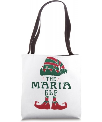 The Maria Elf Pajama for Funny Christmas Holiday Party Tote Bag $15.48 Totes