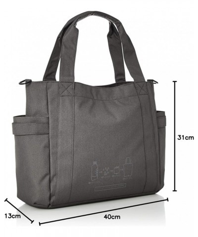 ELA-AZ030 Amazon.co.jp Exclusive Sustainable Tote Bag, Horizontal Type Grey (Grey Marl) $13.40 Totes