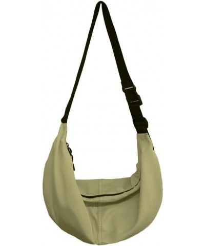 Crossbody Bag Hobo Crescent Bag Purses for Women Trendy Shoulder Bag Dumpling Bag Casual Handbag Adjustable Strap Green $16.1...