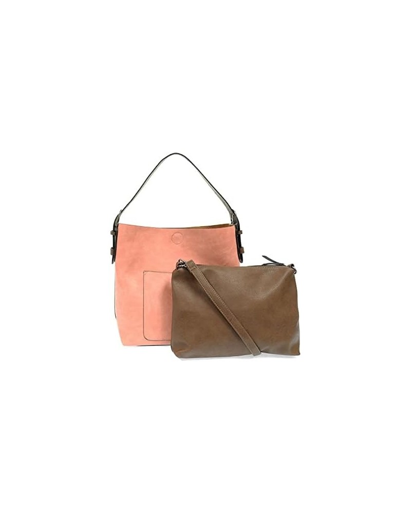 Womens Faux Leather: Hobo 2-in-1 Handbag Blush Beauty $33.18 Hobo Bags