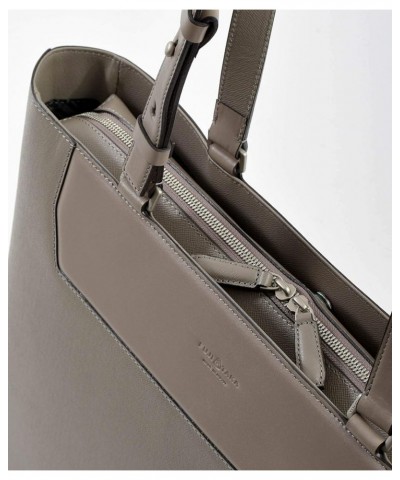 FUJITAKA, Genuine Leather Tote Bag B4, Made In Japan, No.660722 Taupe $164.76 Totes