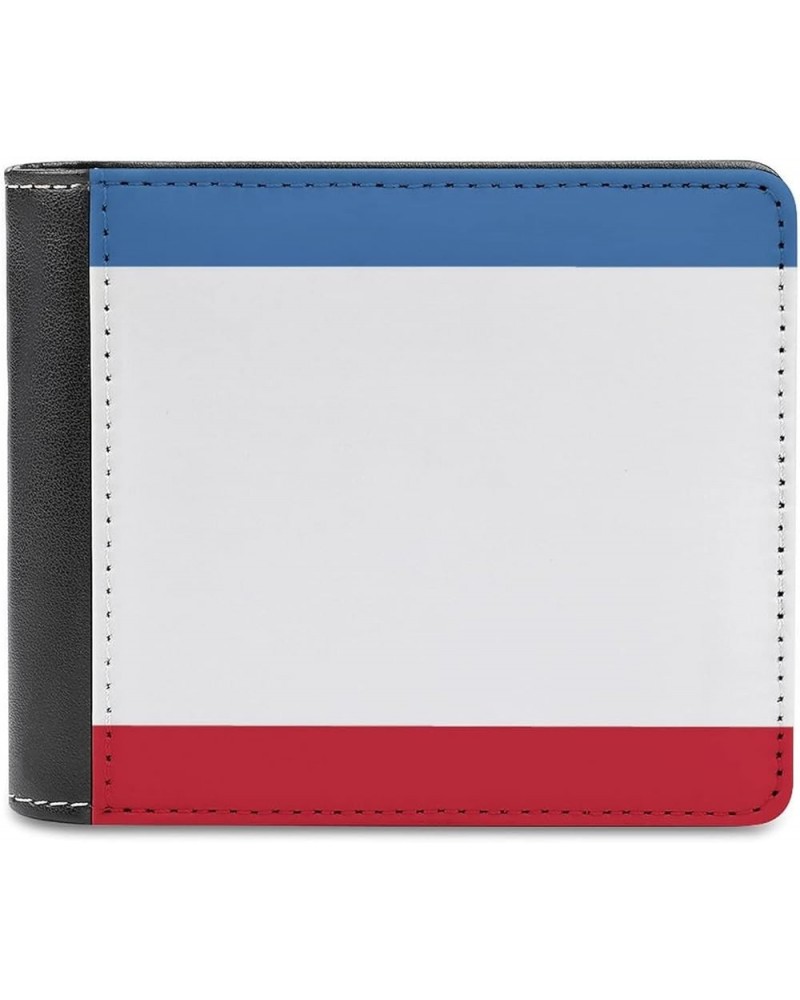 Wallets for Men Colombia Flag Bifold Leather Pocket Wallet Short Purse Personality Fashion Card Holders Style-5 $18.23 Wallets