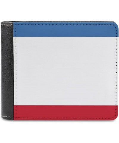 Wallets for Men Colombia Flag Bifold Leather Pocket Wallet Short Purse Personality Fashion Card Holders Style-5 $18.23 Wallets