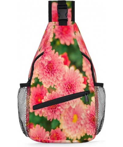 Plants Nature Flowers Sling Bag for Women Crossbody Backpack Purse Shoulder Casual Daypack Cross Body Bags for Travel Cycling...