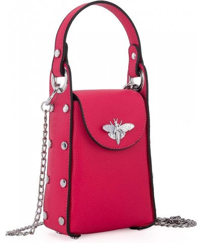 Small Crossbody Cell Phone Purses for Women CellPhone Wallet Bags with Chain Strap A-hot Pink $6.75 Shoulder Bags