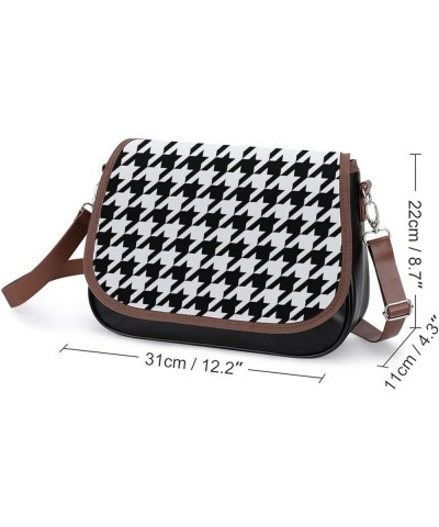 Women's Leather Crossbody Bags Casual Waterproof Shoulder Handbag Color271 $15.71 Satchels