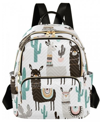 Fashion Backpack Mini Backpack Purse Casual Daily Backpack Sleep Cactus for Travel for College Work Small $19.37 Backpacks