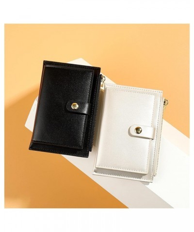 Pearl Laser PU Leather Zipper Women's Wallet Fashion Short Ladies Coin Purse Female Money Bag Clip Card Holder (Color : Light...