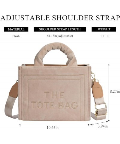 The Tote Bags for Women, Trendy Leather Tote Bags Small Top-Handle Crossbody Tote Bag Handbag for Travel Work (Light Pink) Kh...