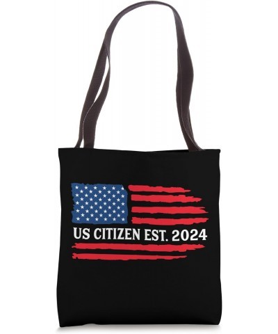 New US Citizen Est 2024 American Immigrant Citizenship Gift Tote Bag $10.66 Totes