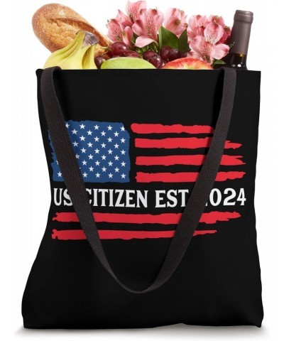 New US Citizen Est 2024 American Immigrant Citizenship Gift Tote Bag $10.66 Totes