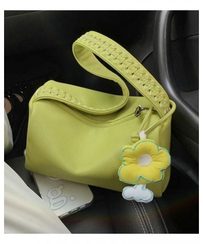 Women's Soft Vegan Leather Shoulder Bag Underarm Purse Top Handle Satchel Handbag Fashion Hobo Bag Y2k Large Totes Green $28....