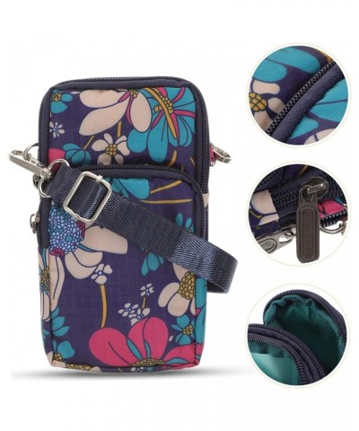 2pcs Printed Mobile Phone Bag Messenger Bag for Women Crossbody Mini Phones Satchel Purse Crossbody Bags Bluex5pcs $21.21 Sat...