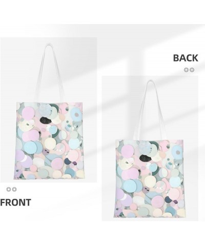 Terrazzo Marble Pastel print Casual Handbags,Women Tote Bag,Big Capacity Shopping Shoulder Bag,eusable Grocery Bags Terrazzo ...