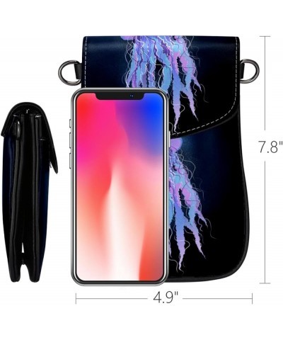 Diagonal Leather Phone Bag with 19x12x2cm/7.5x4.7x0.8in Size - Stylish and Convenient Cell Phone Purse Multicoloured3 $13.51 ...