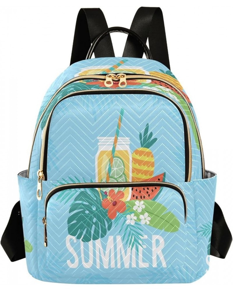 Fashion Backpack Mini Backpack Purse Casual Daily Backpack Summer Juice for Travel for College Work Small $14.96 Backpacks