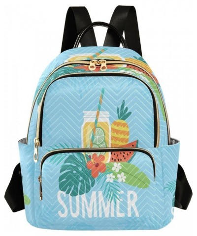 Fashion Backpack Mini Backpack Purse Casual Daily Backpack Summer Juice for Travel for College Work Small $14.96 Backpacks