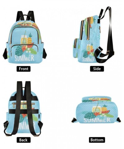 Fashion Backpack Mini Backpack Purse Casual Daily Backpack Summer Juice for Travel for College Work Small $14.96 Backpacks