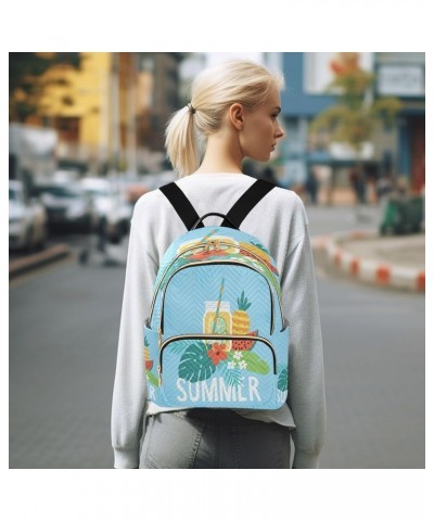 Fashion Backpack Mini Backpack Purse Casual Daily Backpack Summer Juice for Travel for College Work Small $14.96 Backpacks