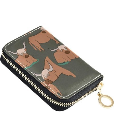 Seamless Packs of Dollars Lots of Cash Money Texture Credit Card Coin wallet, Key Change Organizer Zipper Purse Compact Clutc...