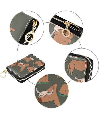 Seamless Packs of Dollars Lots of Cash Money Texture Credit Card Coin wallet, Key Change Organizer Zipper Purse Compact Clutc...