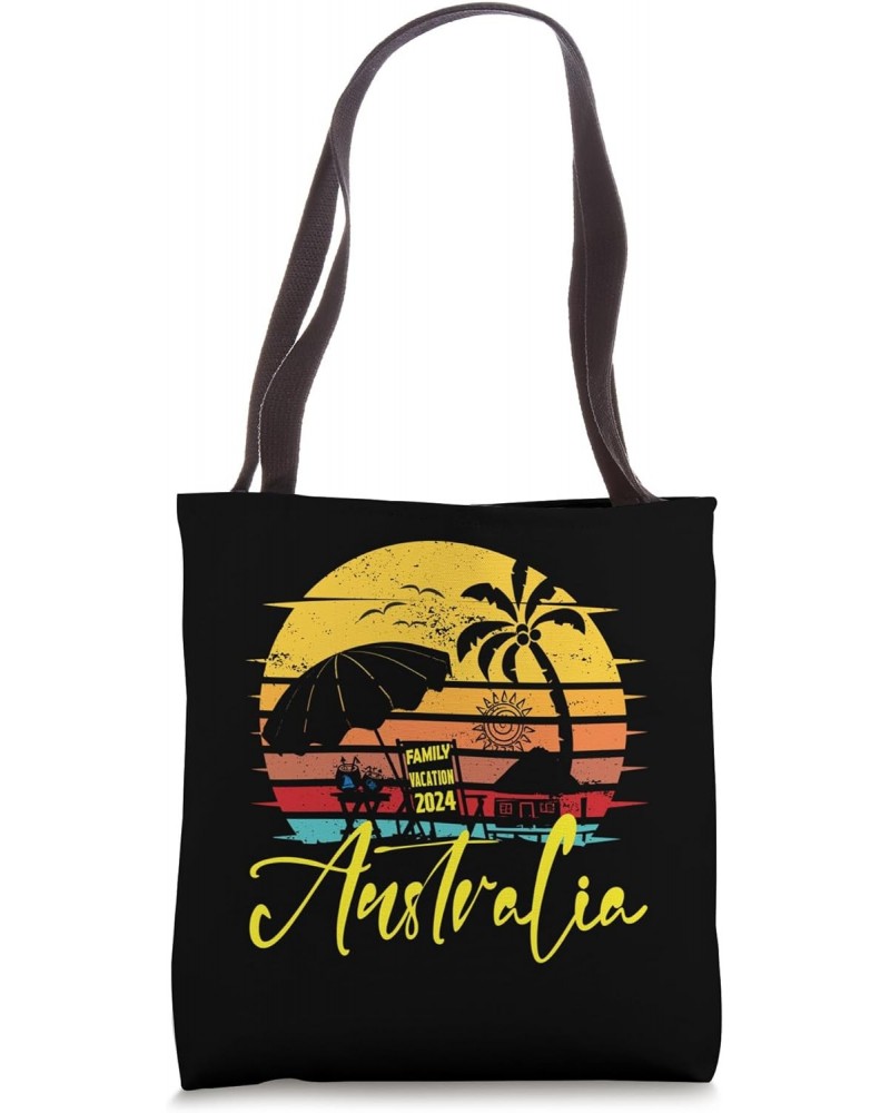 Family Vacation 2024 Australia Vacation Matching Tote Bag $12.74 Totes