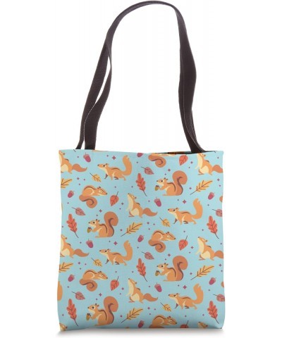 Fall Leaves 2022 Autumn Squirrel Tote Bag $10.76 Totes