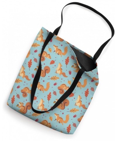 Fall Leaves 2022 Autumn Squirrel Tote Bag $10.76 Totes