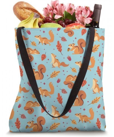 Fall Leaves 2022 Autumn Squirrel Tote Bag $10.76 Totes