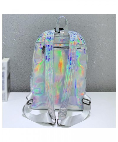 Skull Backpack PU Leather Backpack Top Handbag & Shoulder Strap Adjustable-White White $28.04 Backpacks