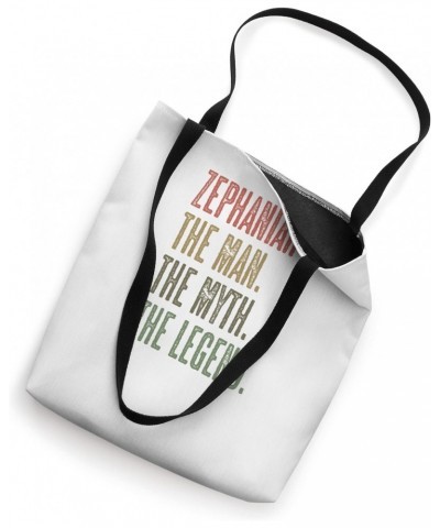 ZEPHANIAH the Man the Myth the LEGEND | Funny, Men Boy Name Tote Bag $15.67 Totes