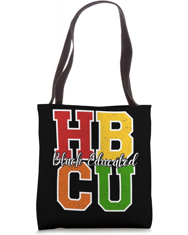 HBCU Apparel Historically Black Colleges Black Educated Art Tote Bag $13.68 Totes