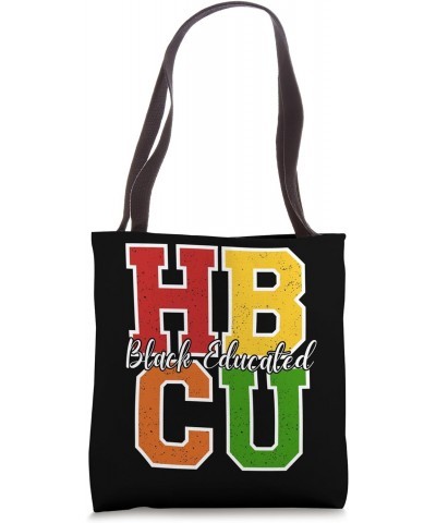 HBCU Apparel Historically Black Colleges Black Educated Art Tote Bag $13.68 Totes