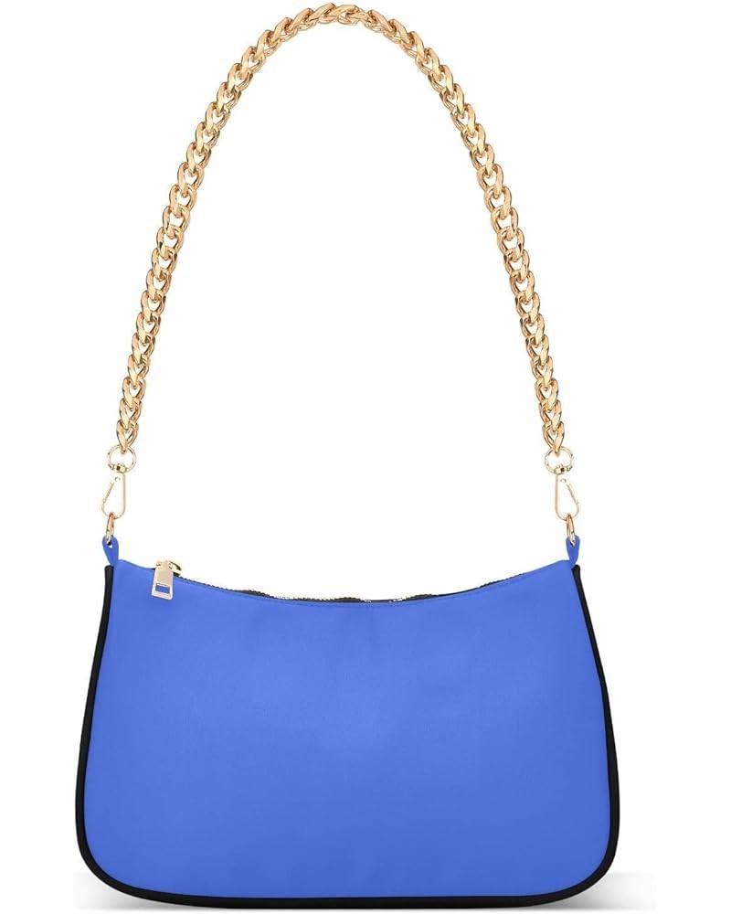 Lavender Women's Shoulder Handbag Clutch Shoulder Tote HandBag Royal Blue $14.26 Shoulder Bags