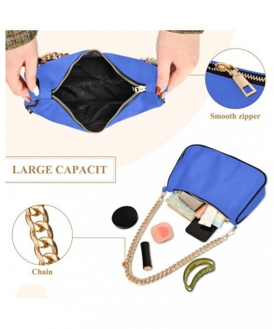 Lavender Women's Shoulder Handbag Clutch Shoulder Tote HandBag Royal Blue $14.26 Shoulder Bags