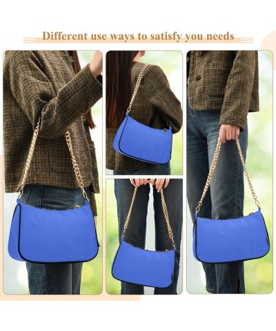 Lavender Women's Shoulder Handbag Clutch Shoulder Tote HandBag Royal Blue $14.26 Shoulder Bags