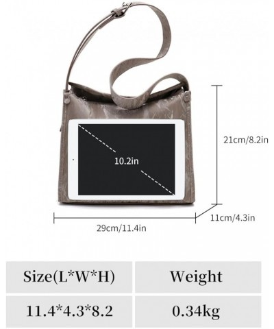 Tote Bag for Women Designer Ladies Handbags Soft Leather Shoulder Bag Travel Satchel Crossbody Bag (Khaki) Grey $20.58 Totes