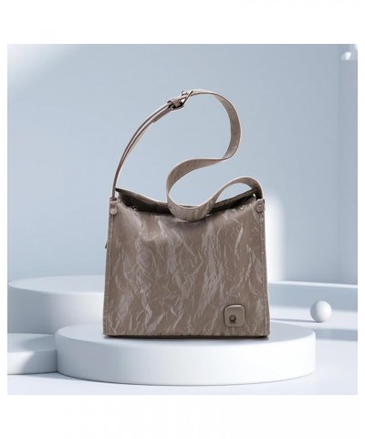 Tote Bag for Women Designer Ladies Handbags Soft Leather Shoulder Bag Travel Satchel Crossbody Bag (Khaki) Grey $20.58 Totes