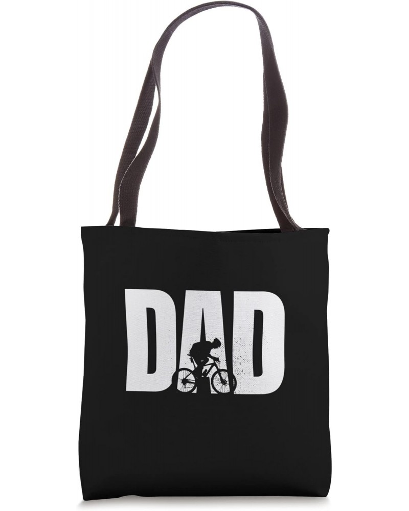 Funny Dad Cycling. Mountain Biking Dad, MTB, Fathers Day Tote Bag $14.00 Totes