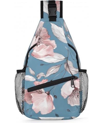 Blossom Sling Bag for Women Crossbody Backpack Purse Shoulder Casual Daypack Cross Body Bags for Travel Cycling Hiking $17.43...